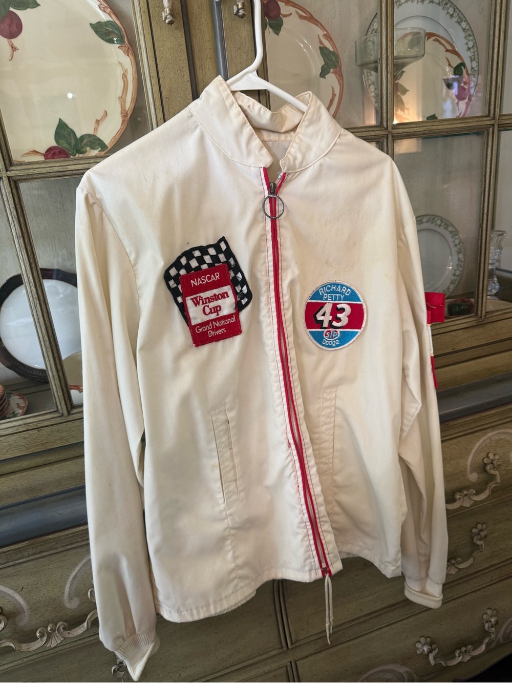 Vintage White NASCAR Winston Cup Jacket